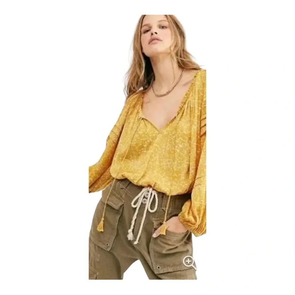 Free People FP All Tucks Bodysuit